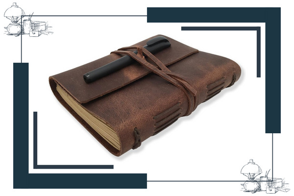 Leather Journal Writing Notebook